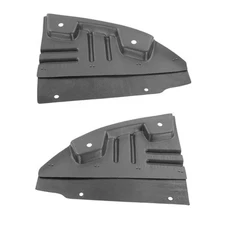For 11-14 Sierra 2500/3500 Engine Splash Shield Under Cover Left Right PAIR SET