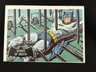 1966 Topps Batman Black Bat Card #17 spikes of death
