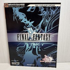 Final Fantasy Bradygames Official Strategy Guide Square Enix