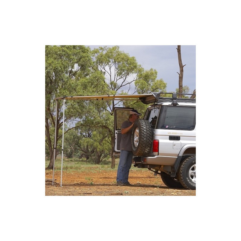 Auvent arrière ARB Touring 125x210 cm avec armature en aluminium et housse PVC