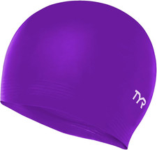 Latex Adult Swim Cap for Women and Men - Training and Recreational Swimming Hat