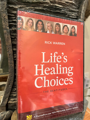 Life's Healing Choices The Beatitude CD Audio Series 10-Message Set  Rick Warren