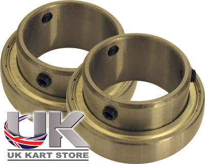 2 X 50Mm TonyKart / OTK Abgerundetes Hinterachslager 80Mm O/D Go Kart