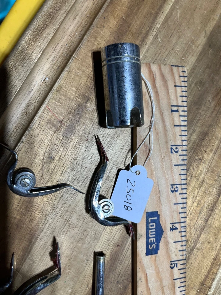 Juego de guía de rodillos Aftco caña de pescar barco vintage (25018) Foto 3 de 4