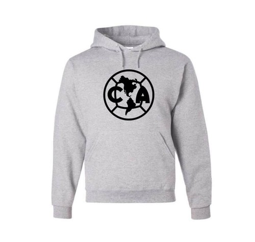 Neu Club America Aguilas grau Pullover Erwachsene Hoodie