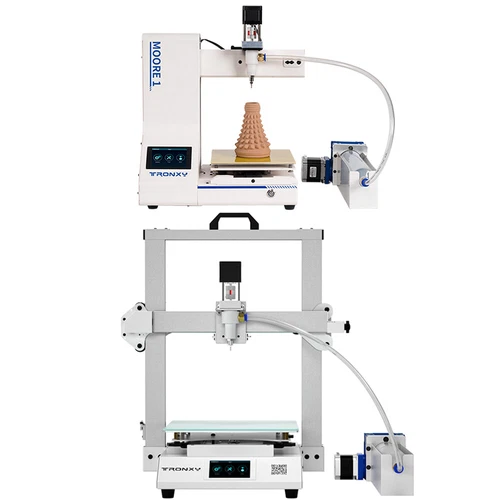 Tronxy Moore 1 & Moore 2 Pro 3D Printer Desktop Clay 3D Printing Motor Extruder