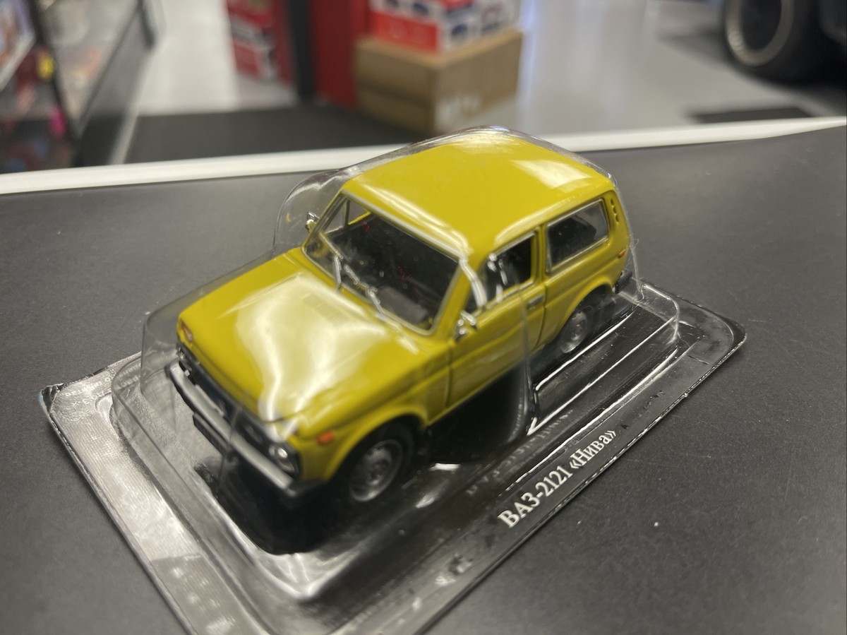 1:43 USSR RUSSIAN CAR LADA NIVA BA3-2121 yellow Hnba | eBay
