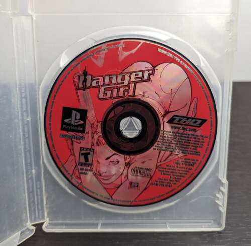 Danger Girl PS1 PlayStation 1 Game Disc Only Tested, Works Nice - Free Shipping - Picture 1 of 4