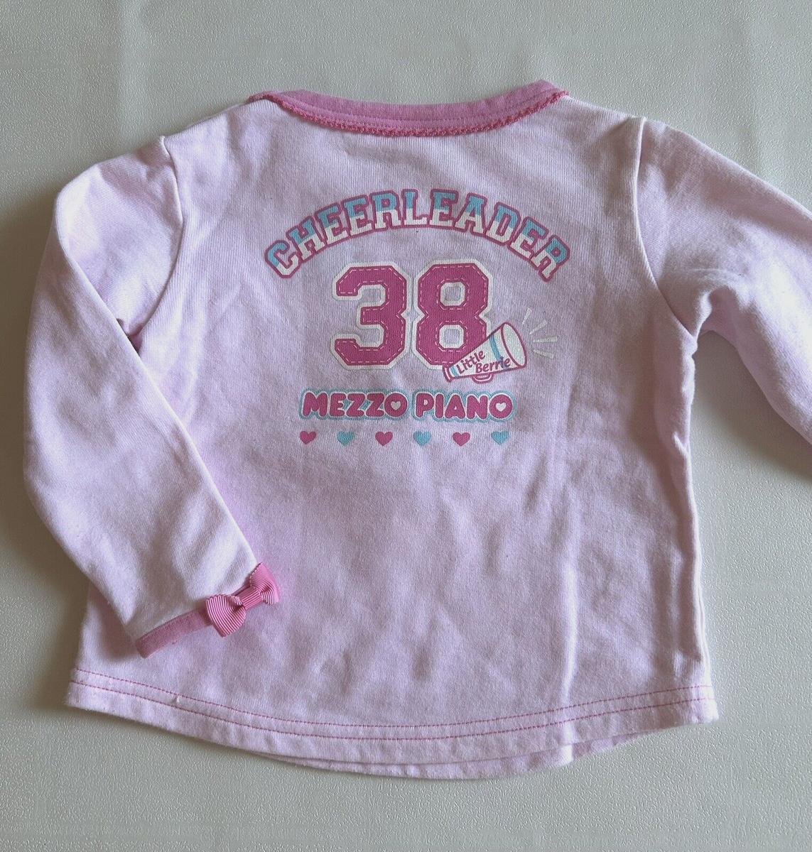 Mezzo Piano T-shirt Pink Size 90cm Berrie Collon Heart Star Mezzo Piano T-shirt Pink Size 90cm Berrie Collon Heart Star