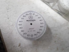 Mitutoyo PARTS  Dial Caliper, dial only- model 505-626