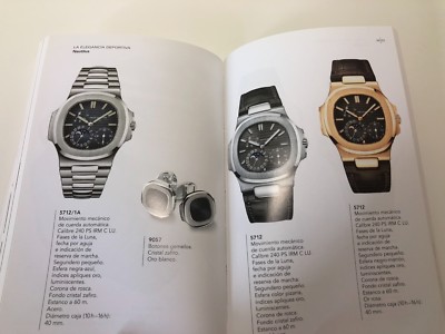 Produktkatalog Patek Philippe Kollektion Uhren Main 2007/2008 - Nautilus - Esp