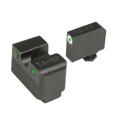 TruGlo TG231G1MW Trit Pro Handgun Sight - Glock Low MOS 17, 19, 22, 23, 24