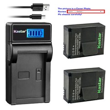 Kastar Battery LCD Charger for AHDBT-301 AHDBT-302 GoPro HD HERO3 White Edition