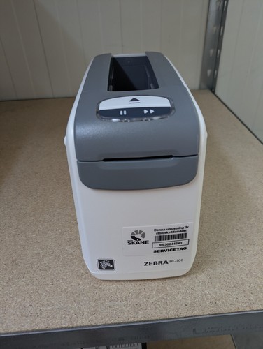 Zebra HC100 Thermo Armband Drucker Open Box Full Set Bundle außer Patrone