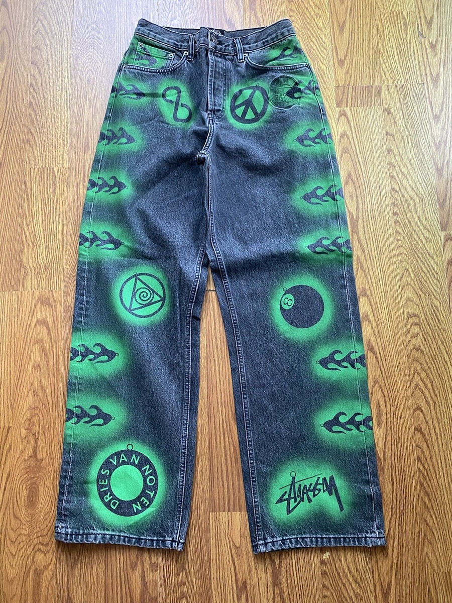 Stüssy x Dries van Noten – Stencil Jeans $425.00 H | eBay 