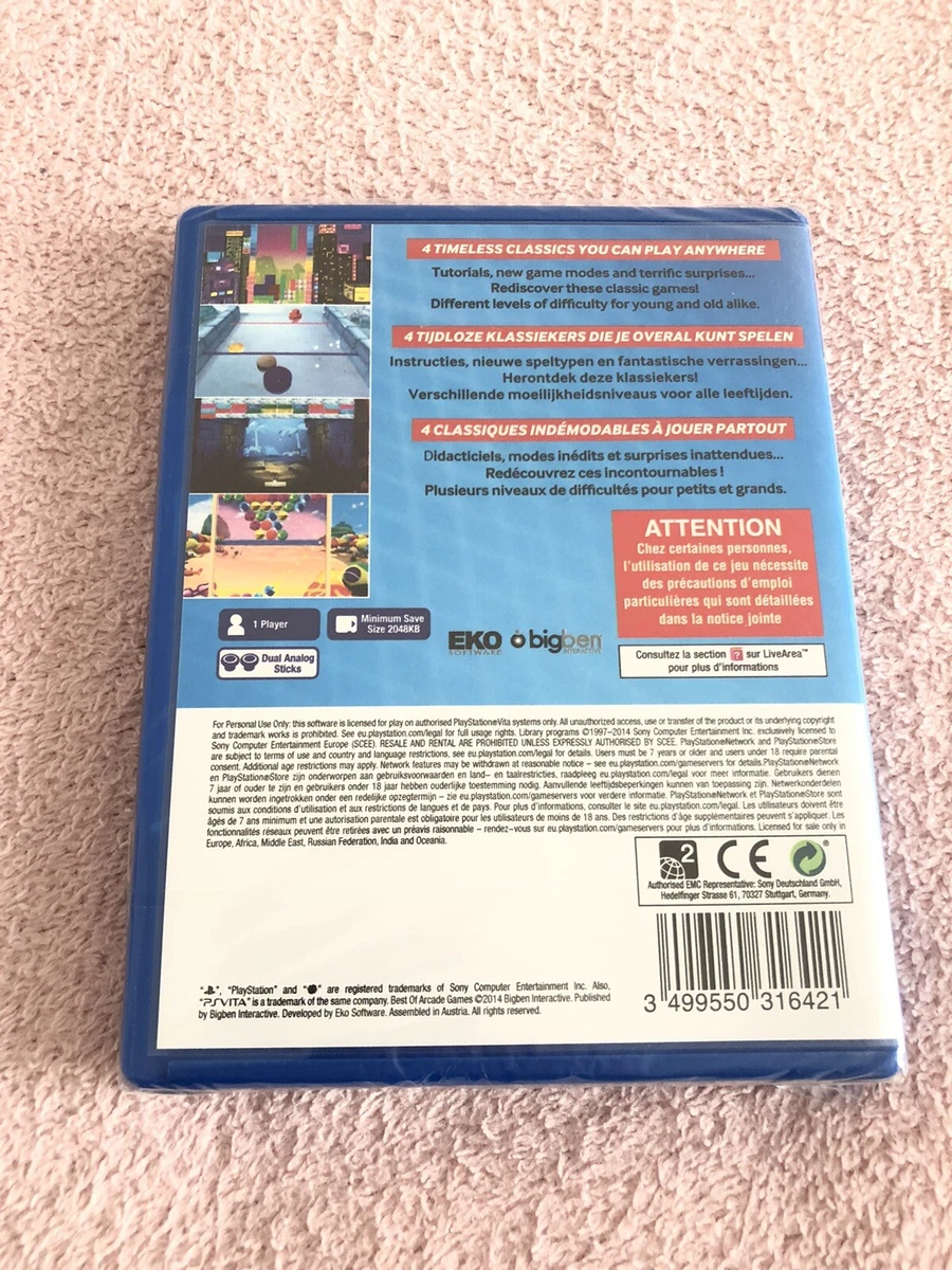Best of arcade games vita sale