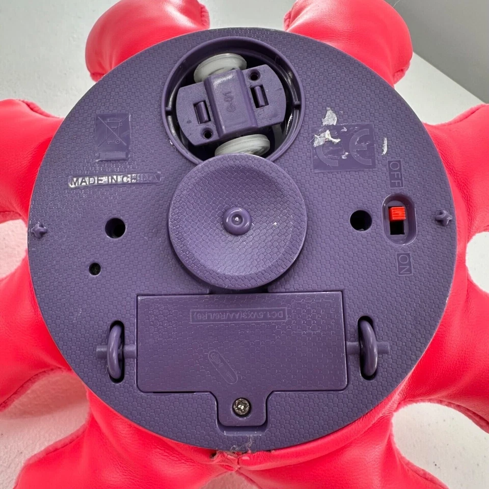 Розовый плюшевый осьминог игрушка Golden Crown гудок колеса основание музыкальный спиннинг взаимодействие - Изображение 3 из 4