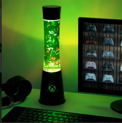 Officially Licensed Xbox Icons Flow Lamp Elegant Night Light Lava Lamp