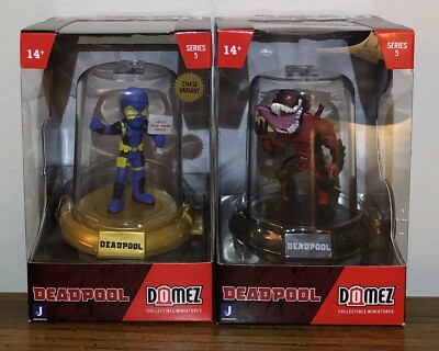 Domez - Marvel Deadpool 30 Years - Lot of 2 Venompool & X-Men Blue Chase Figures