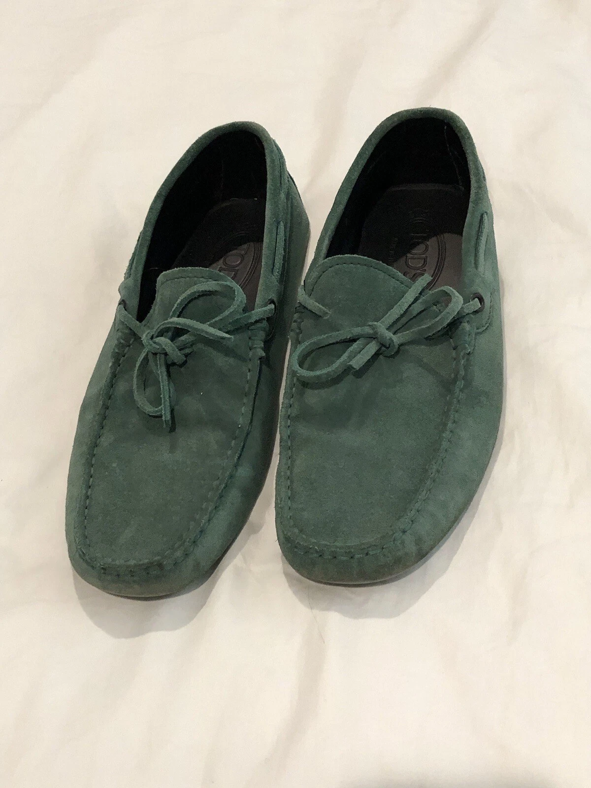 TOD’S Scarpe da guida da uomo verdi Tods taglia 6 UK