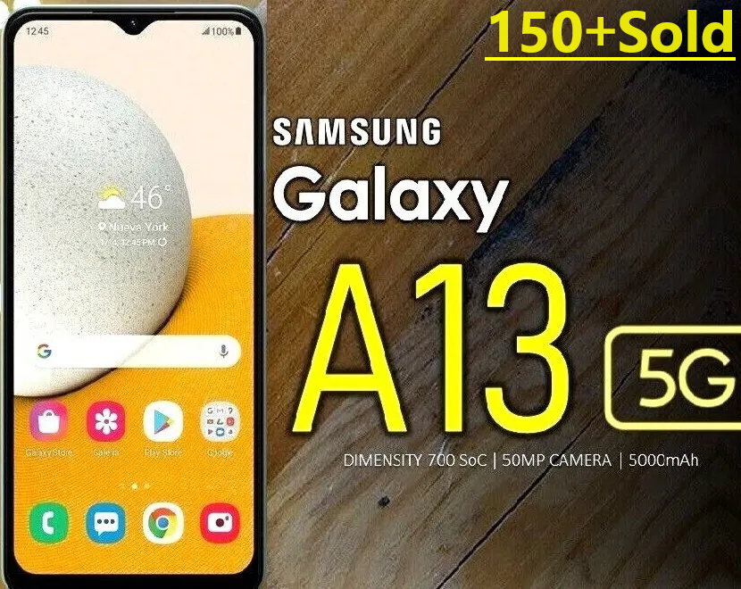 Samsung Galaxy A13 5G SM-A136U 64GB Black Android Smartphone