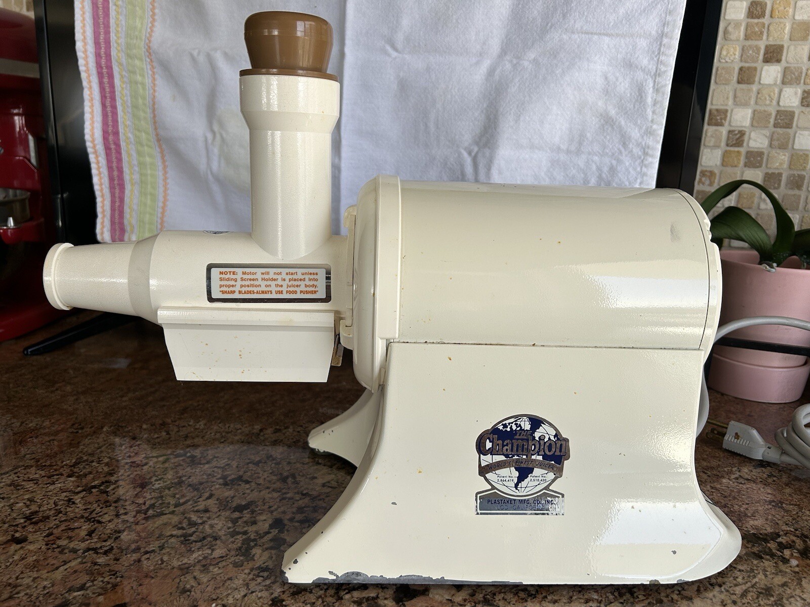 Champion Juicer G5NG853S The World’s Finest Masticating Juice eBay