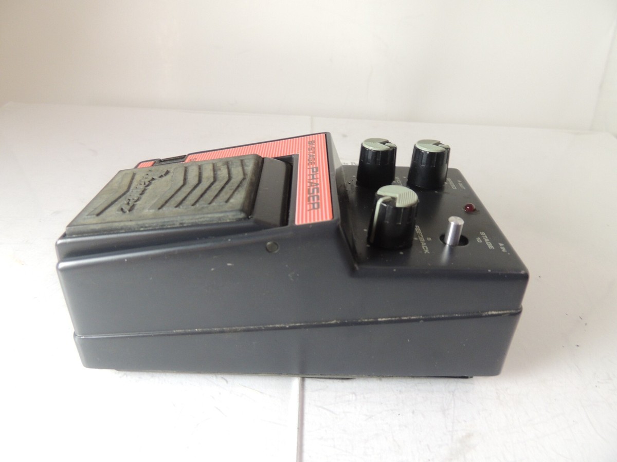 Ibanez BI-STAGE PHASER フェイサー エフェクター 珍品貴重 VINTAGE PEDALS : 1985 IBANEZ bi stage PHASER - YouTube