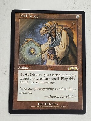 MTG Null Brooch (Exodus/Artifact/R) - BGM | eBay