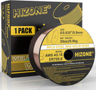 Mig Solid Welding Wire, Premium Er70S-6 .035Inch-2Lb Mild Steel Mig Solid Wire,