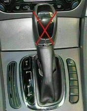 Schaltmanschette Mercedes C-Klasse CLK S203, W203 C209 A209 Schaltsack Carbon