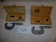 1x Außenmikrometer  Bügelmessschraube 25-50mm  ex Bundeswehr (T21)