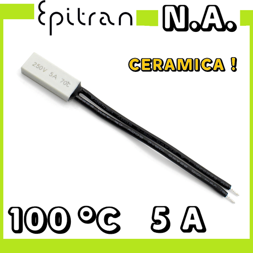Termostato Interruttore Termico 70°C N.C. Ventole Dissipatore - Foto 3