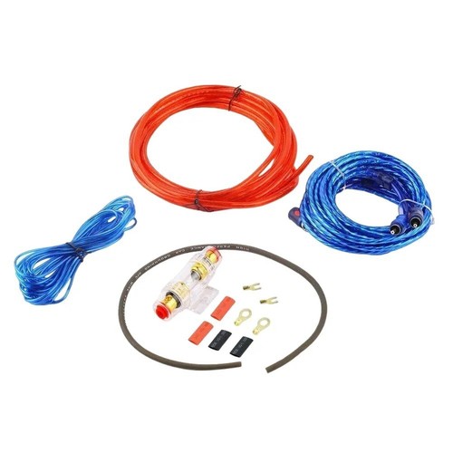 Kit Cablaggio Audio Auto con Fusibile per Installazione Subwoofer Stereo - Foto 6 di 6