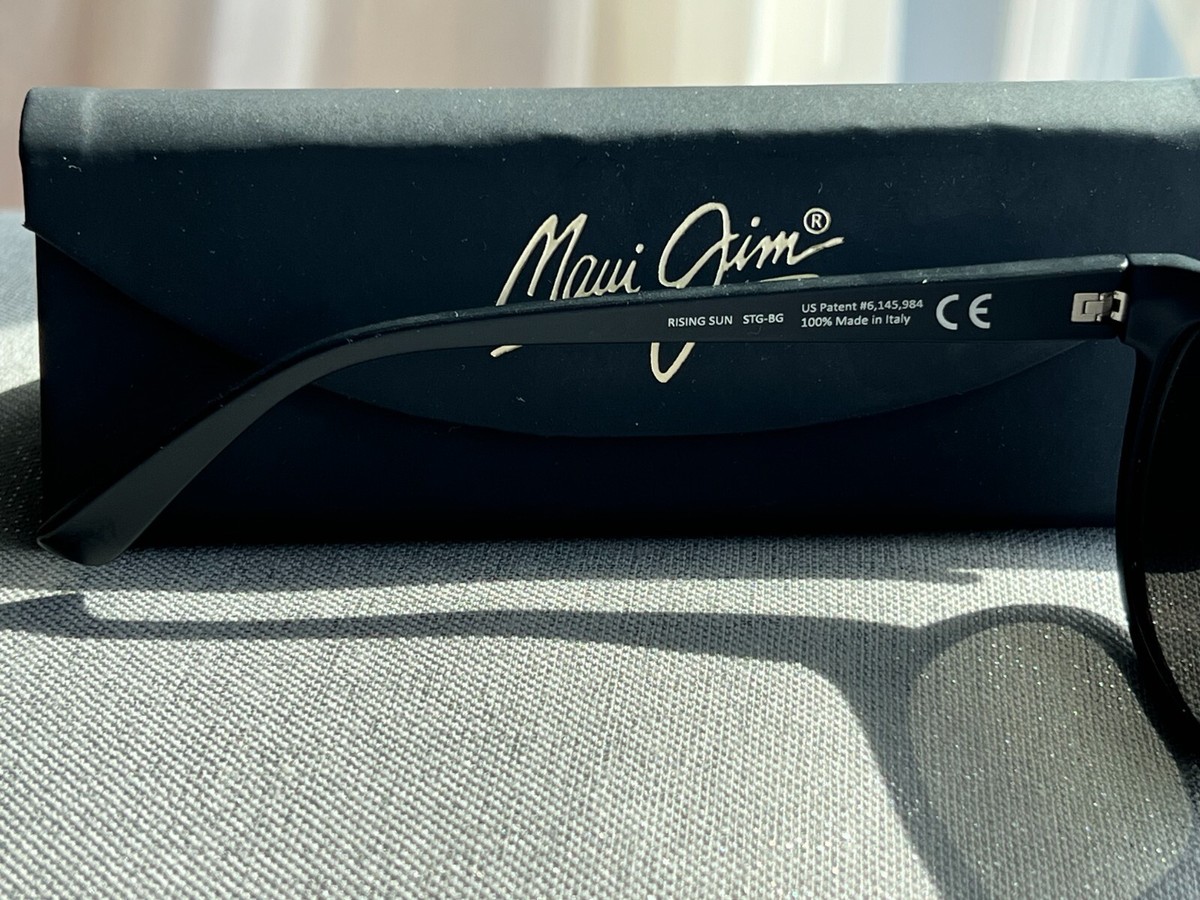 Maui Jim Rising Sun MJ 731 2M Matte Black Frame - Neutral Grey