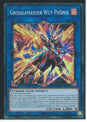 YU GI OH GROSALAMANDER WUT PHÖNIX  RA04-DE083 SUPER RARE 1.AUFLAGE