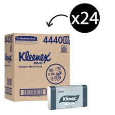 Kleenex 4440 Compact Hand Towel 24 Packs x 90 Towels