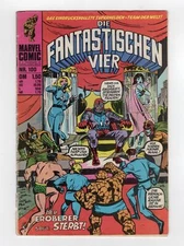 1970 MARVEL FANTASTIC FOUR #104 & DAREDEVIL #39 APP SUB-MARINER RARE KEY GERMAN