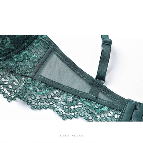 Hot Women Bras Set Cotton Padded Sexy Lingerie Underwire Brassiere Lace Panties - Picture 11 of 16