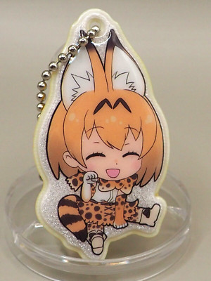 Serval Kemono Friends KiraKira Schlüsselanhänger Charm Japan Anime J608