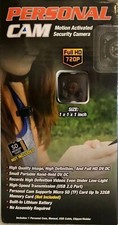 One Tekno Personal Cam 1x1x1 Inch Motion Activated Full HD 720P Security Camera