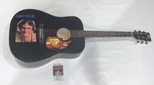 JAMES TAYLOR SIGNED CUSTOM DAD LOVES HIS WORK ACOUSTIC GUITAR JSA COA