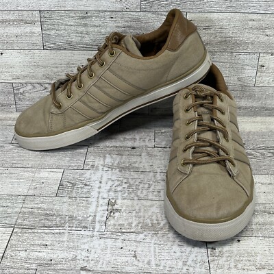 Adidas Neo Label Daily Vulc Beige Casual Shoes F97754 Men Size