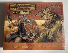Dungeons and Dragons Chainmail: Drazen's Horde Combo Box Sealed 3 Miniatures