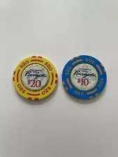 $10 & $20 Borgata Atlantic City Casino Chips 