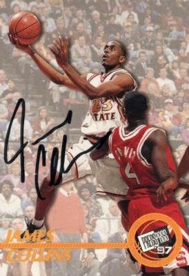 1997 PRESS PASS AUTHENTICS AUTOGRAPHS JAMES COLLINS MINT