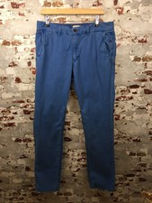 TOMMY HILFIGER Denim Freddy FT Vallarta Blue W33 L32 chino trousers Faded