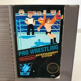Pro Wrestling - Nintendo NES Game Authentic and Play Tested