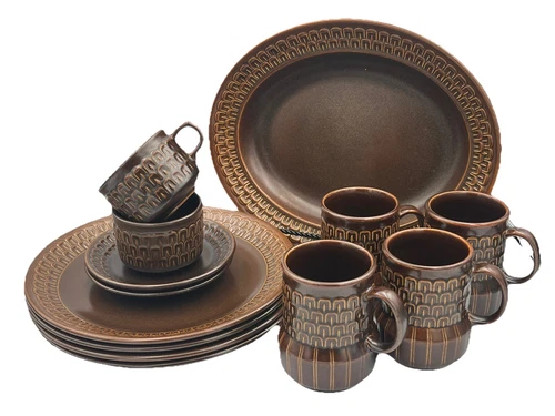 Vintage Wedgwood Pennine Brown Stoneware England Collection - Choose Your Piece