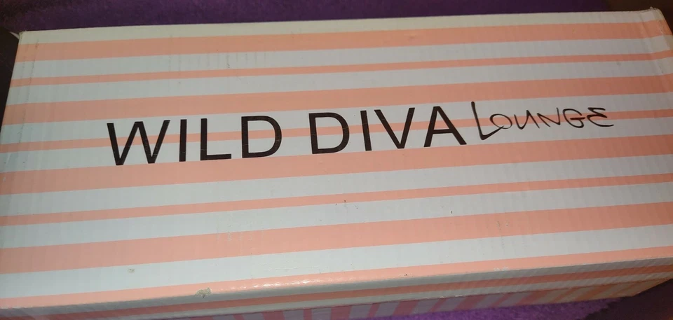 Zapatillas deportivas Wild Diva Lounge de lona con cordones para mujer talla 7 1/2 PÚRPURA OSCURO Foto 2 de 4