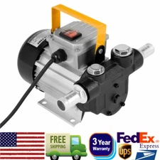 110V Motor Oil Fuel Fluid Extractor Electric Transfer Pump Self Priming